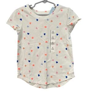 Cat & Jack 5T Heart Short Sleeve